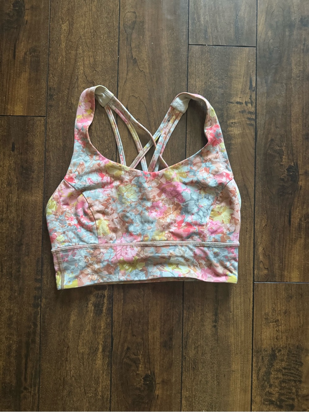 lululemon athletica Pastel Floral Sports Bra